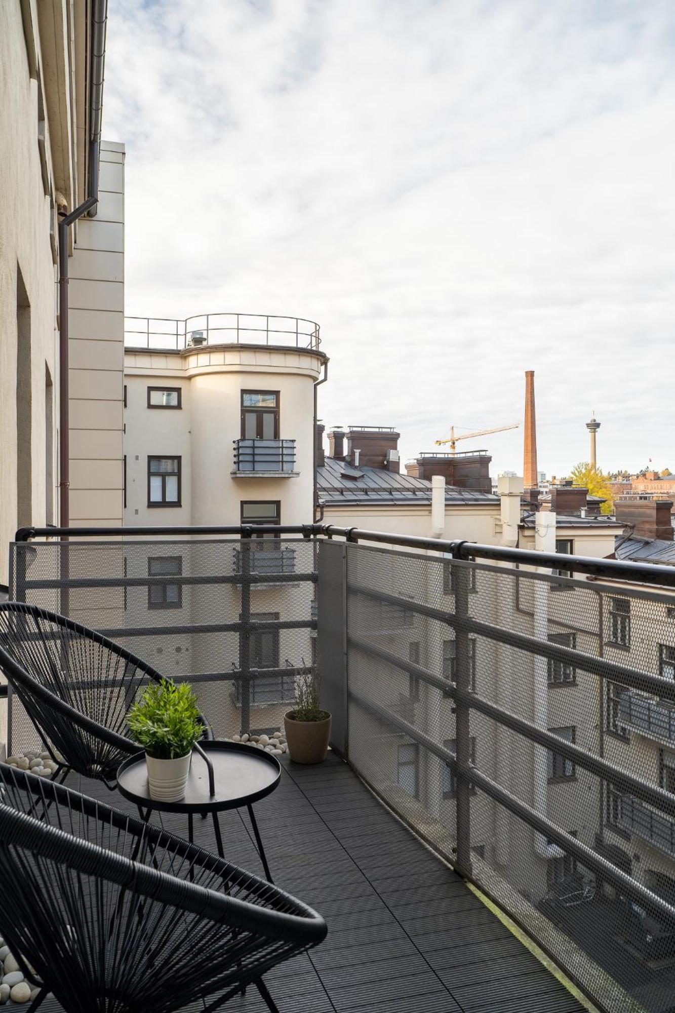 "Penthouse" - Renovated 1Br Apt With Sauna & 60M2 Private Terrace, Hosted By 2Ndhomes Tammerfors Eksteriør bilde